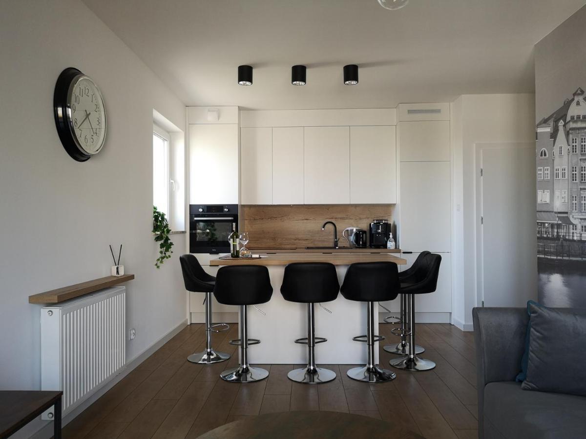 Apartamenty 48 Letnica Gdańsk Kültér fotó