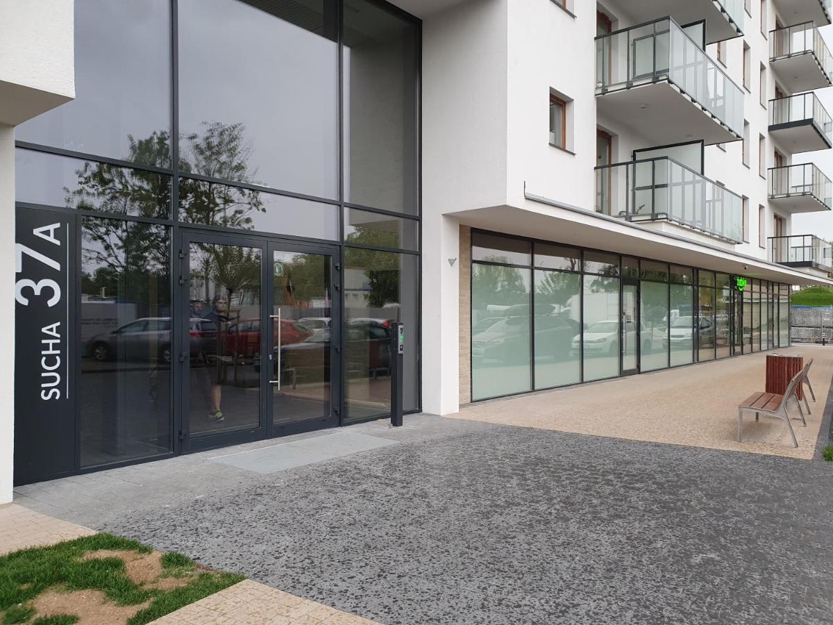 Apartamenty 48 Letnica Gdańsk Kültér fotó